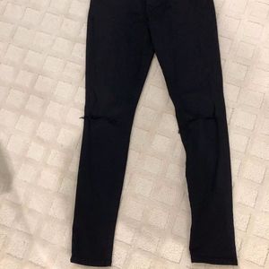 Black Ripped Joe Jeans